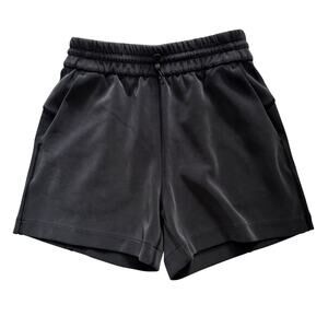 Lululemon Athletic Shorts Women’s Size 4 Gray Pull On Adjustable Sweat